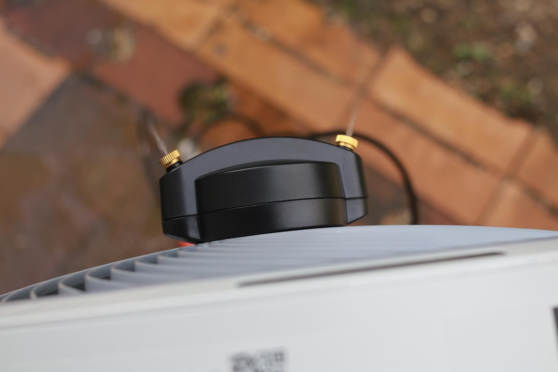 Der feine Sprühnebel des Shark FlexBreeze im Test.